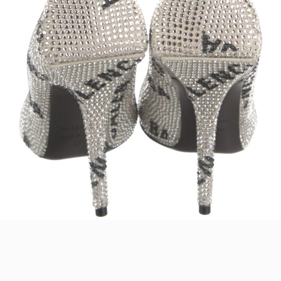 Balenciaga Silver Women's Stiletto Heel - Picture 3 of 7